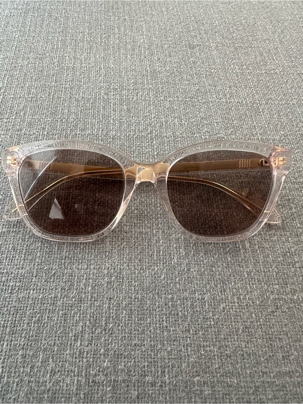Gucci Transparent-Pink Sunglasses